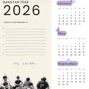 Bangtan Year 2026 Ingles