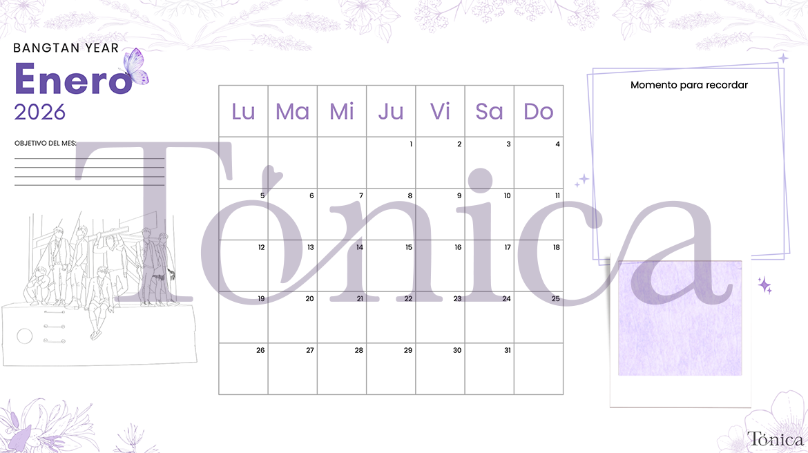 Bangtan Year 2026 Español - Imagen 3
